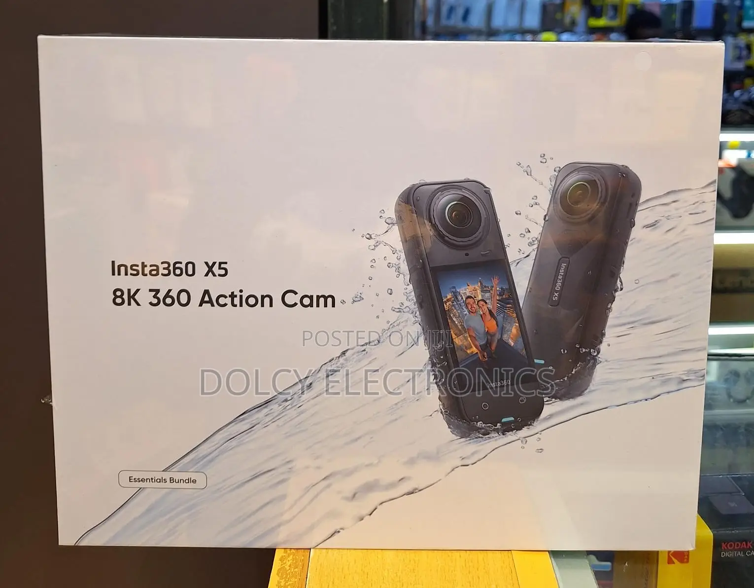Insta360 X5 360 Action Camera Essentials Bundle