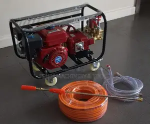 Ac835ps Aico Japan Trolley Sprayer Petrol 8hp Engine With Hose Pipe