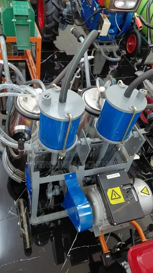 Double Bucket Milking Machine Electric Single Phase