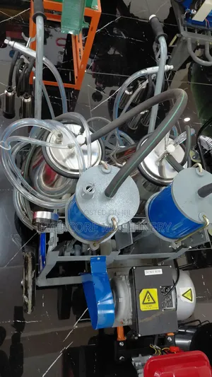 Double Bucket Milking Machine Electric Single Phase