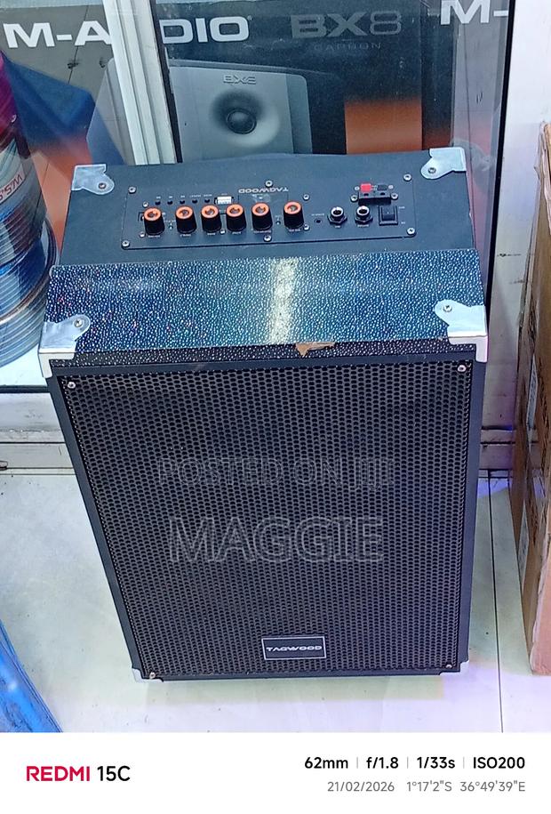 Tag Wood Speaker - main view