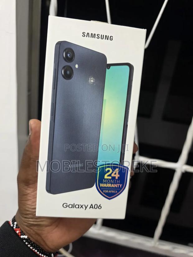 New Samsung Galaxy A06 64 GB Black