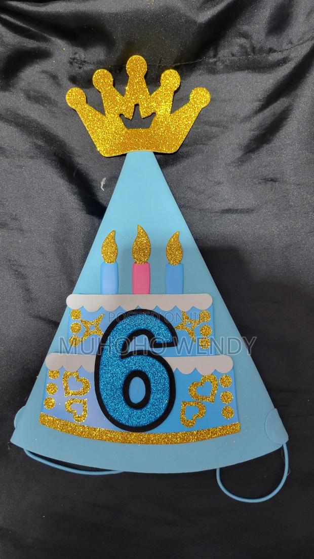Blue Number Birthday Hats - thumbnail 13