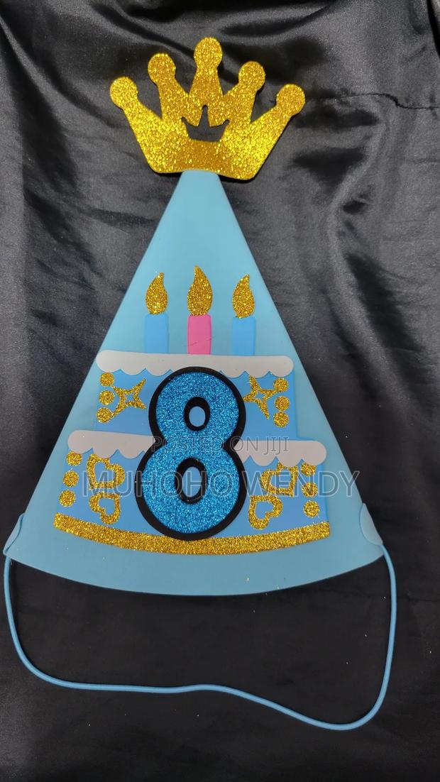 Blue Number Birthday Hats - thumbnail 16