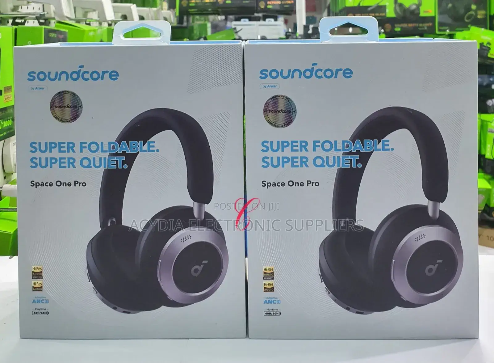 Anker Soundcore Space One Pro Wireless Headphones With Hybrid Anc