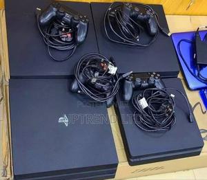 Black Ps4 Slim , Playstation 4 Slim Slightly Used , - main view