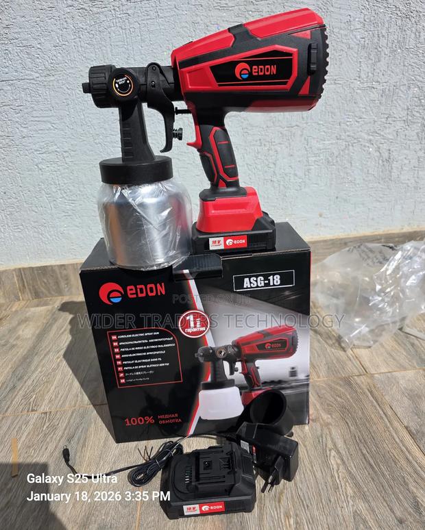 Edon Cordless Spraygun - main view