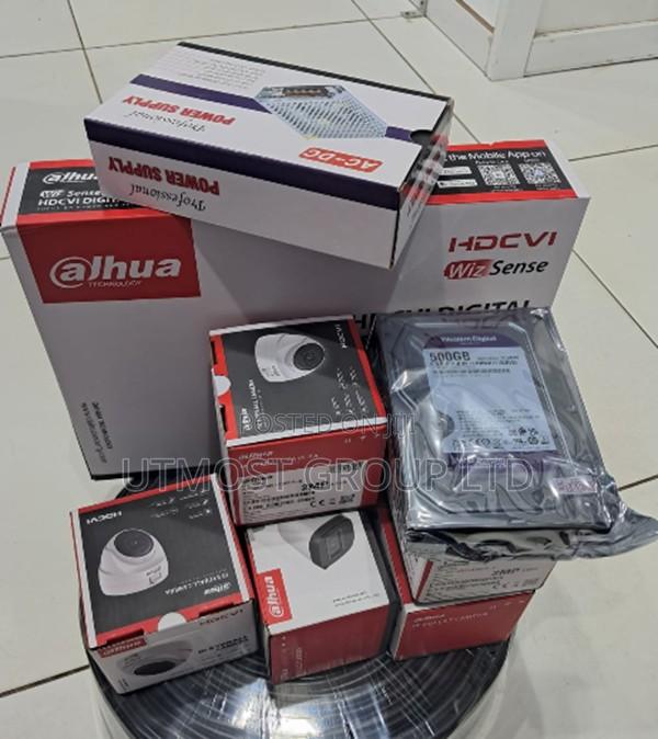 Dahua CCTV Kit 4 Cameras 4ch DVR Sharp Night Vision Security - main view