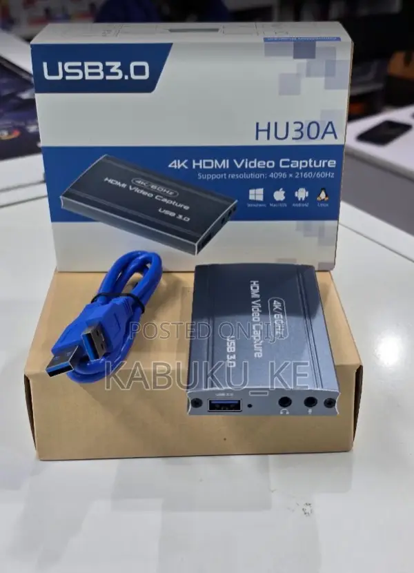 4k Usb 3.0 Video Capture Card – Hdmi To Usb