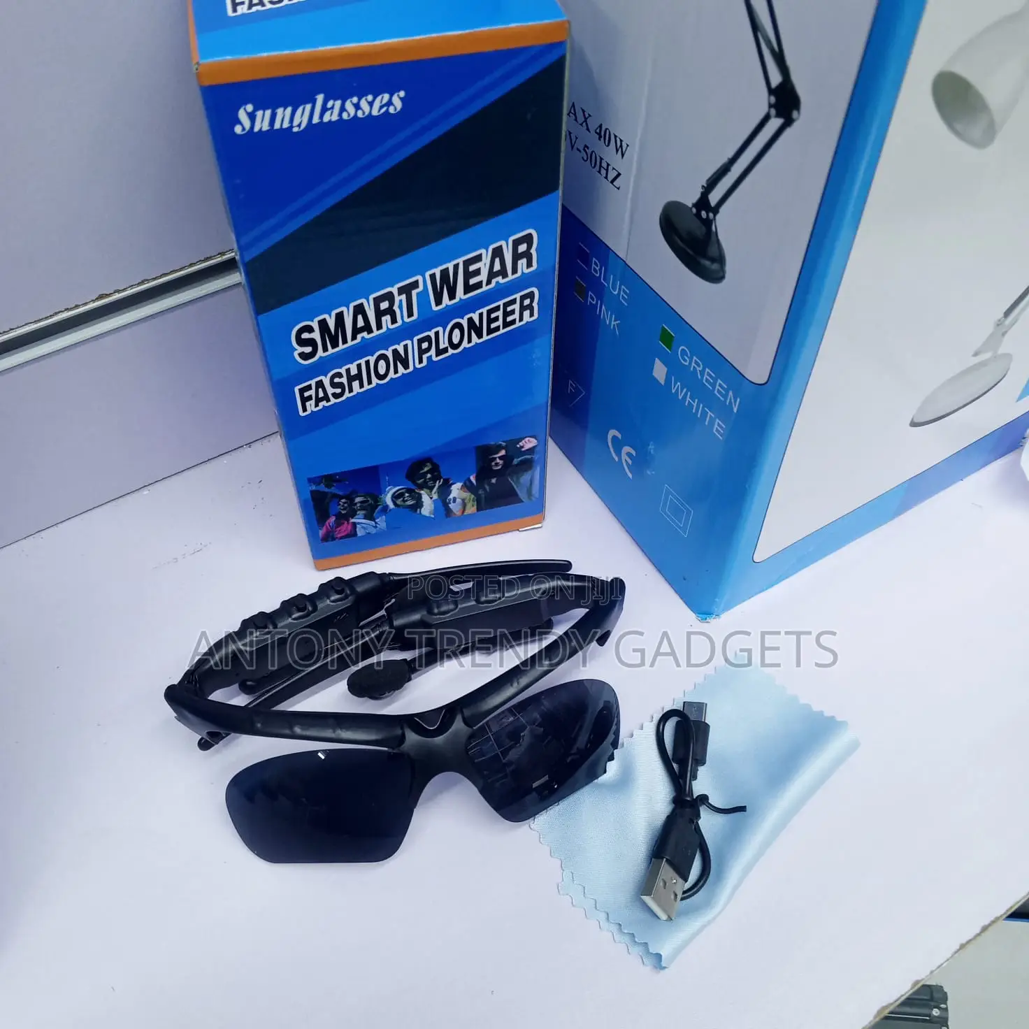 Open-ear Bluetooth Sunglasses With Uv Protection Lens