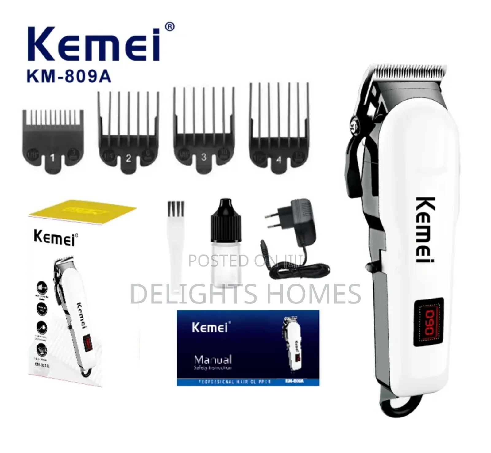 Cordless Shaving Machine With Display_dav