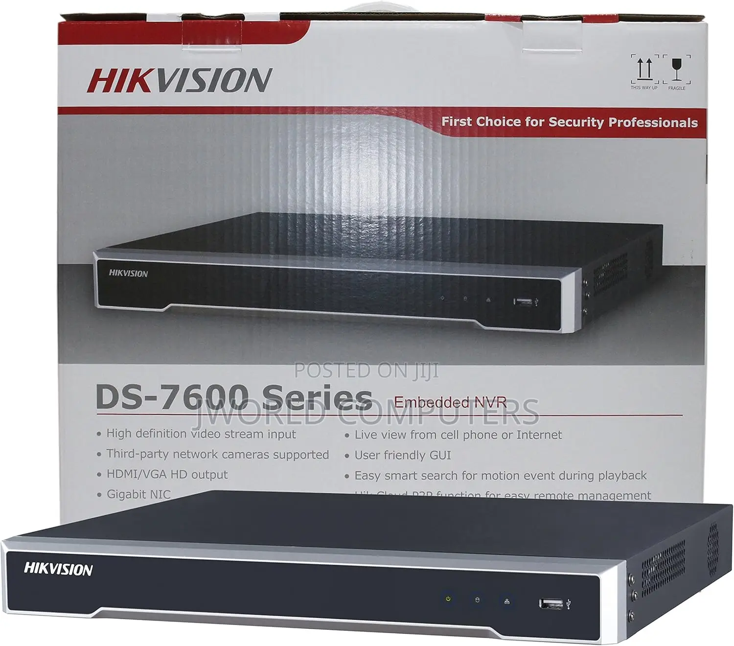 Hikvision Ds-7616ni--16p | 16 Channel Network Video Recorder
