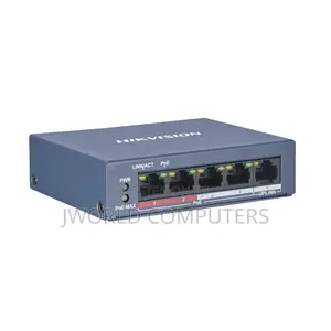 Hikvision 4 Port Ds-3e0105p-E/M(b) Poe Switch