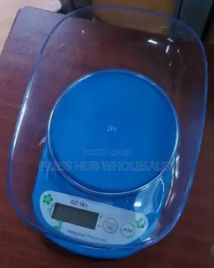 Electronic Kitchen Scale With a Bowl,