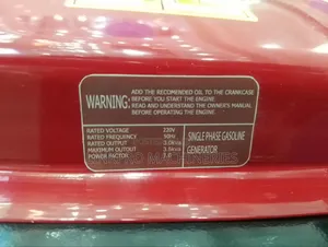 3.5kva Honda Gasoline Generator