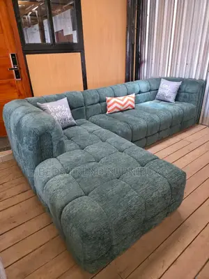 Real Royal 6 Seater Bubble L Seat(Green)