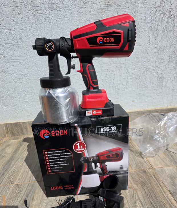 Edon Cordless Spraygun 
. Cordless