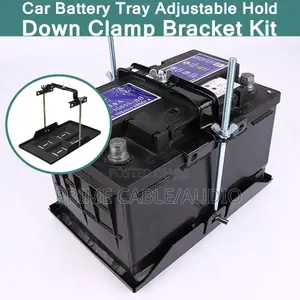 Universal Car Battery Bracket Hold Down Kit Adjustable