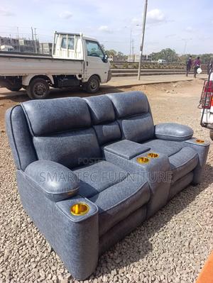 Two Seater Semi Recliner Sofa - main view