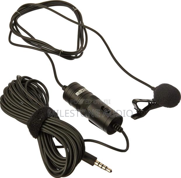 Boya by-M1 Lapel Lavalier Microphone for Smartphones Canon Nikon