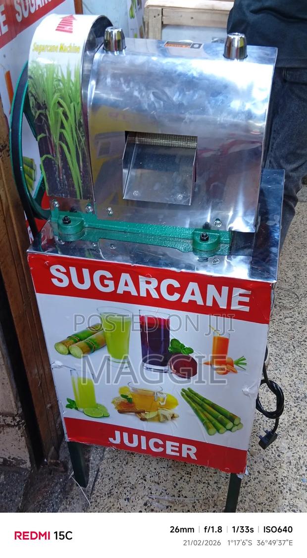Sugarcane Juicer - main view