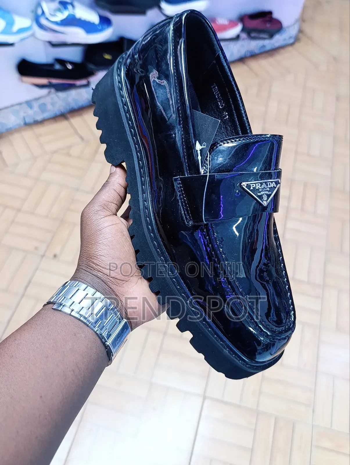 Prada Wet Look  Size 39-45