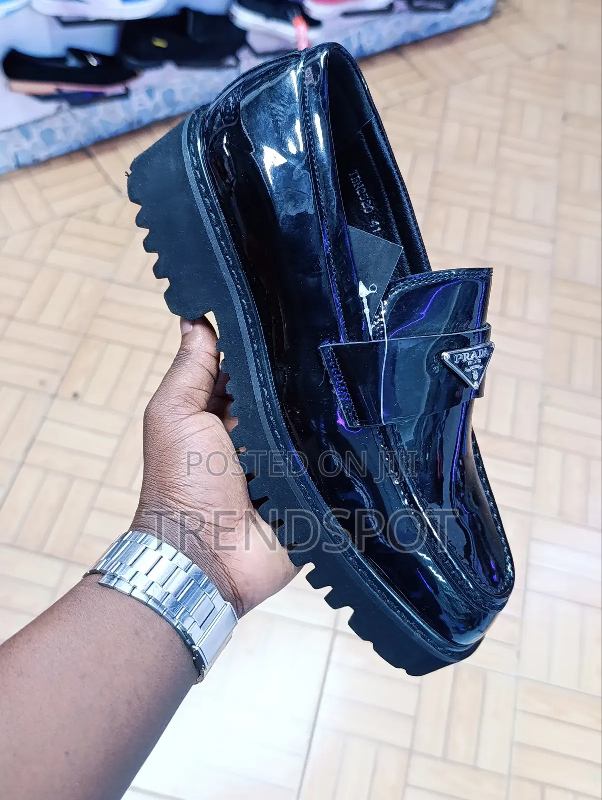 Prada Wet Look  Size 39-45