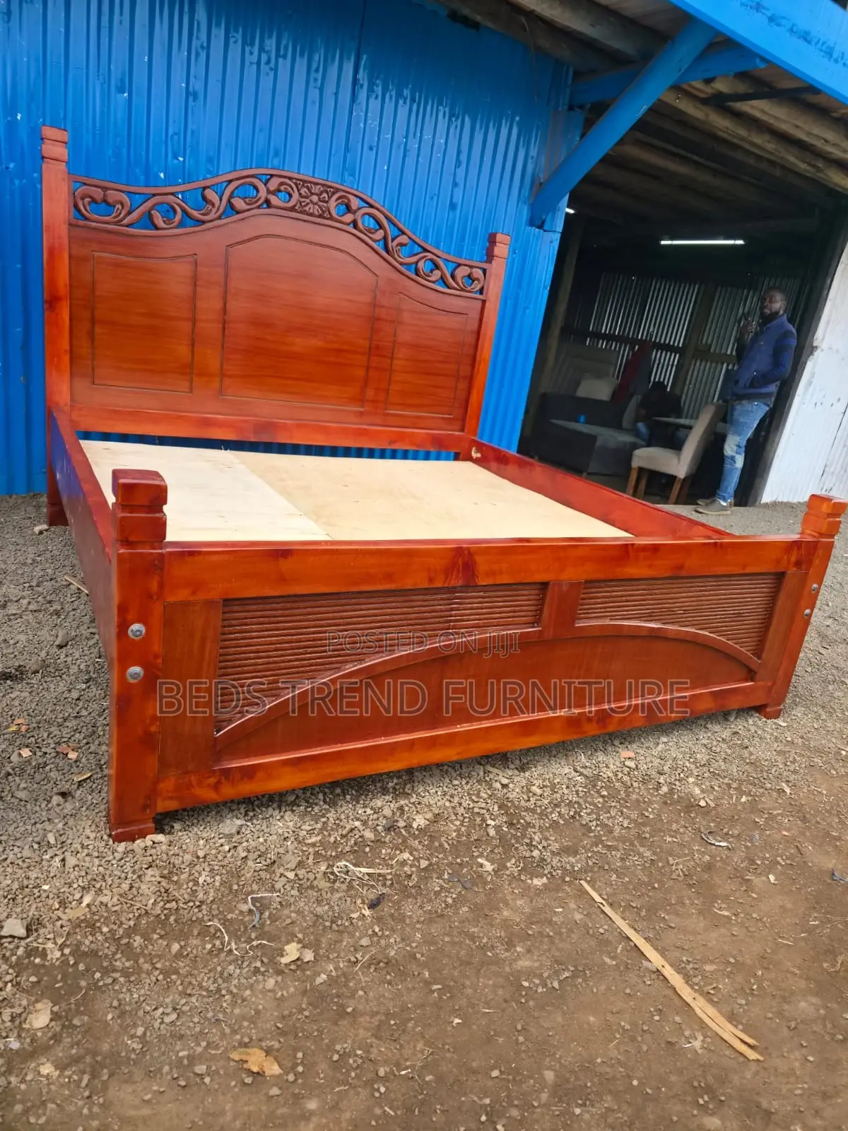 Sassy Bold 5 by 6 Wooden Bed