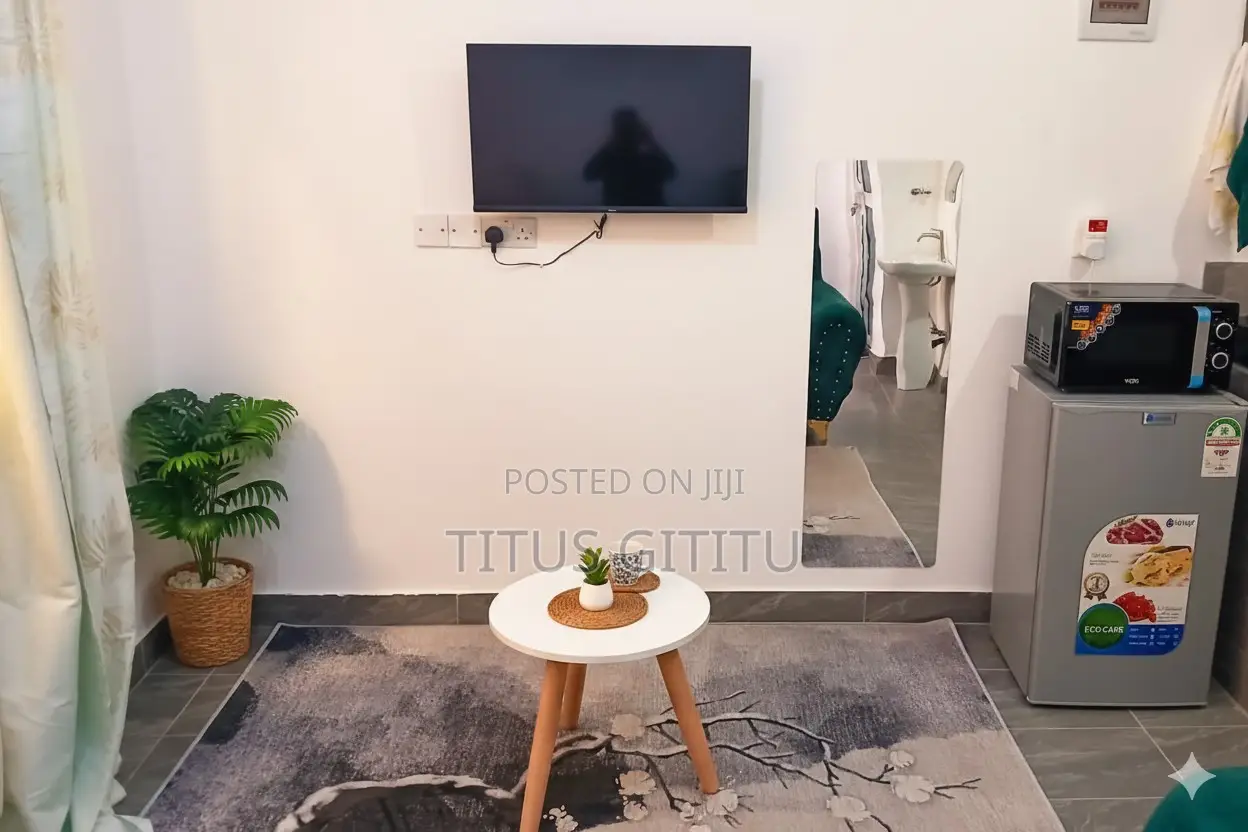Furnished Studio Mtwapa | Near Beach|Parking Relaxing