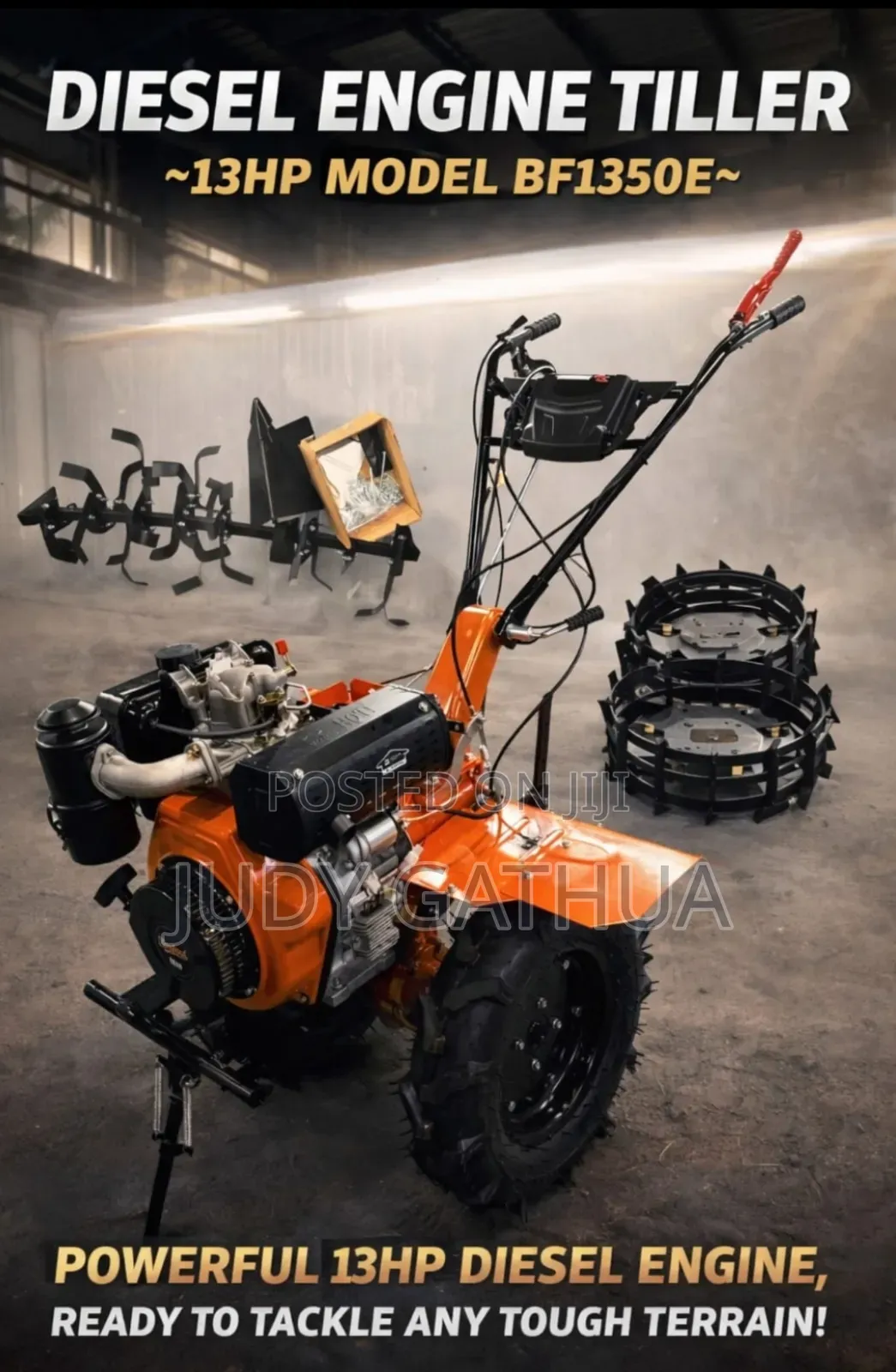 Walking Tractor 13hp