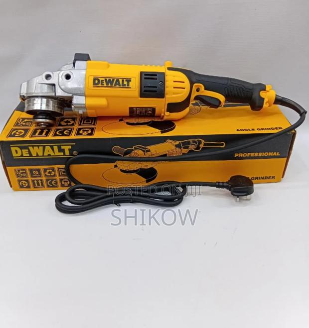 Dewalt 9” Large Angle Grinder – Powerful Reliable - main view