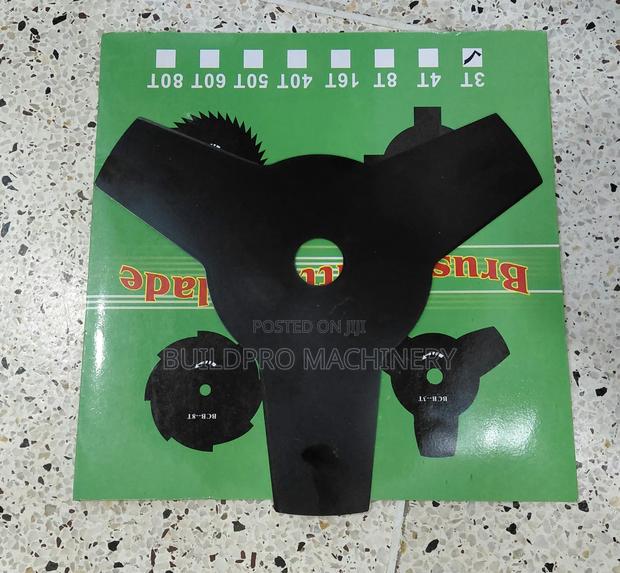 3-Tooth (3t) Brush Cutter Blade - thumbnail 3