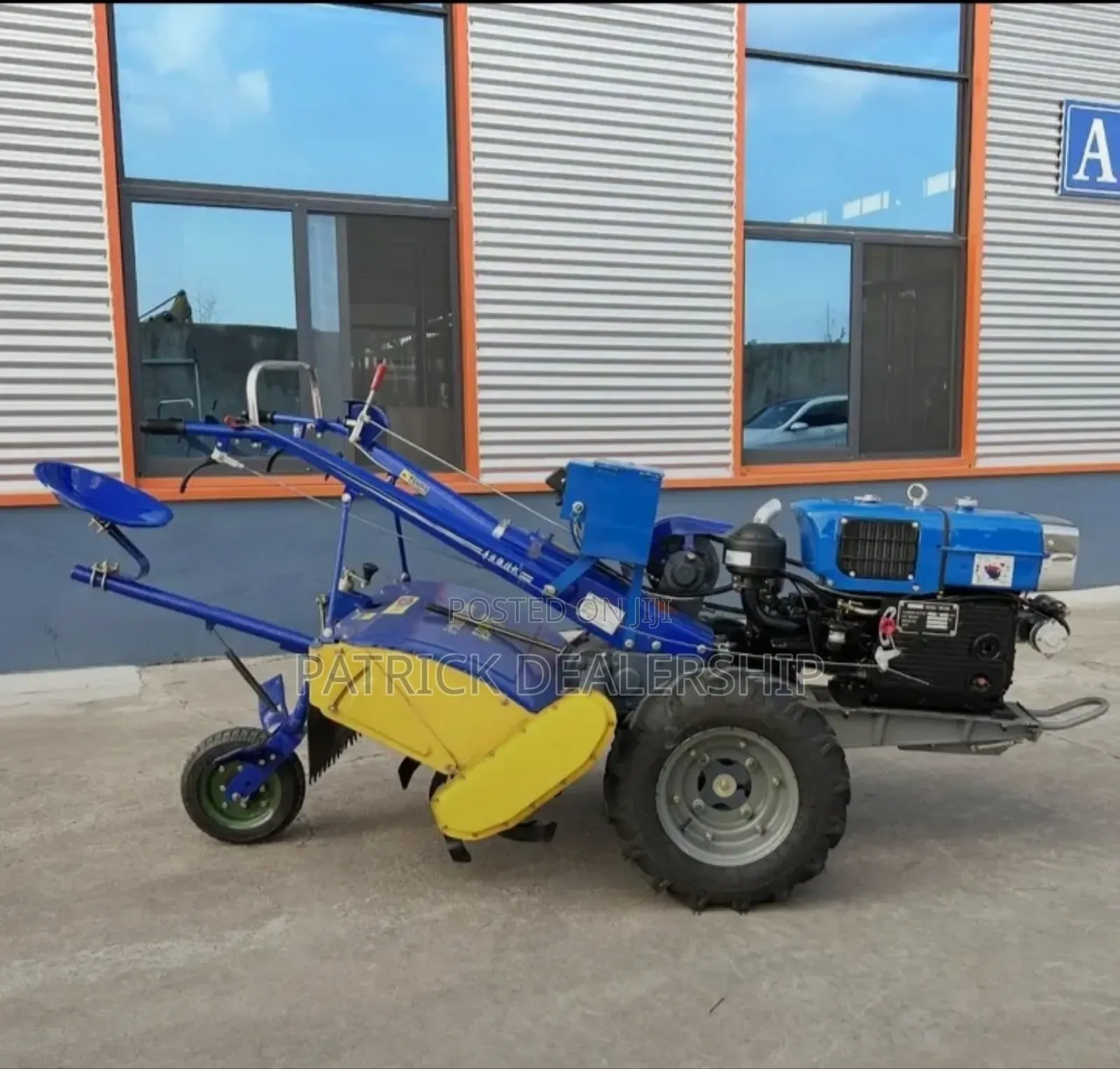 Diesel Powered Walking Tractor