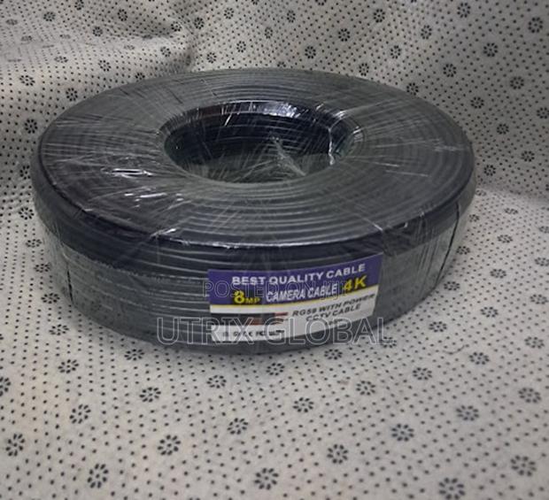 Rg59 Cctv Cable 100m Roll With Power + Video - main view