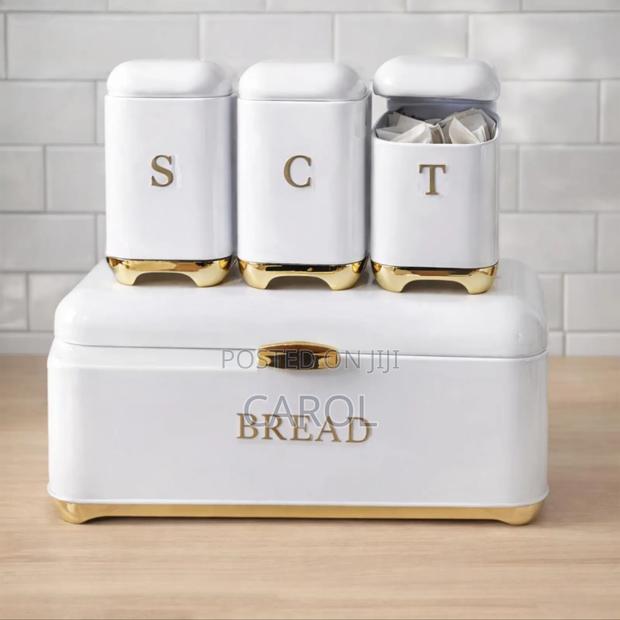 15l Bread Bin With 3 Canisters Available