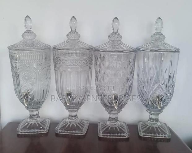 *New Arthick Clear Glass 3l Juice Dispenser - thumbnail 5