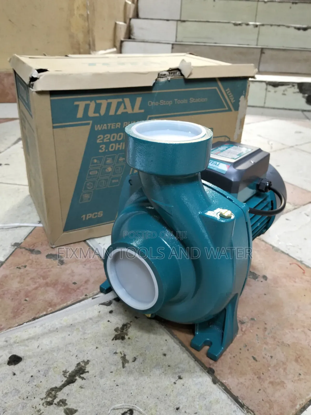 Total Booster Pump 3 Hp 3 Inch Pipe 800l/Min 15 M Head