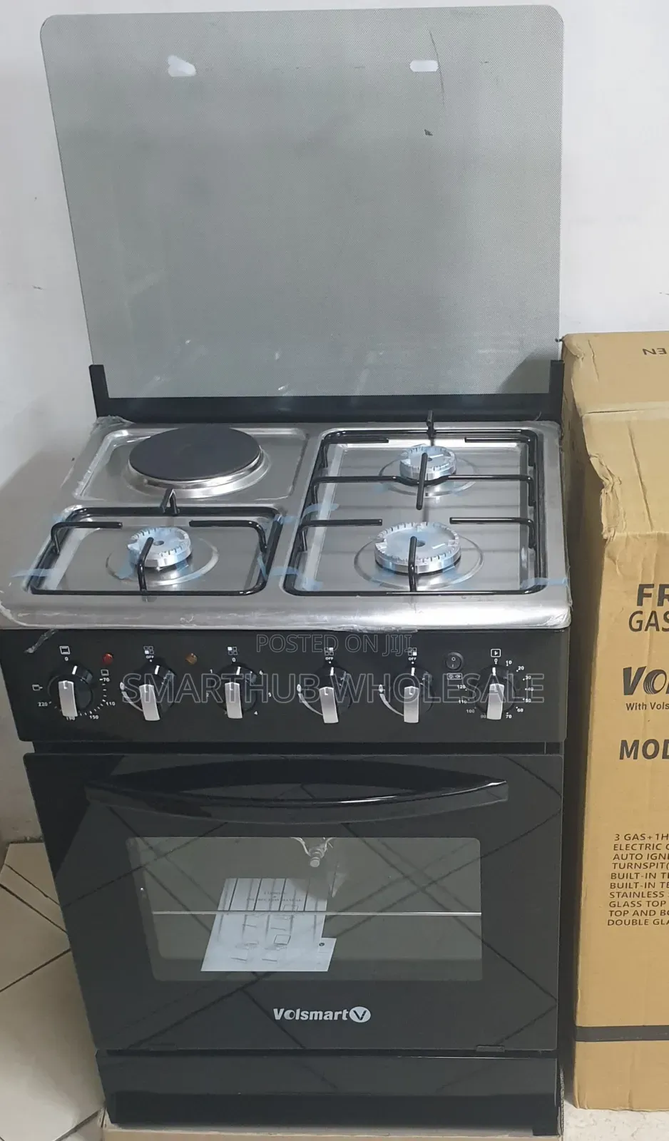 Volsmart 3g+1e Standing Cooker VGS-581 12 Month Warrant