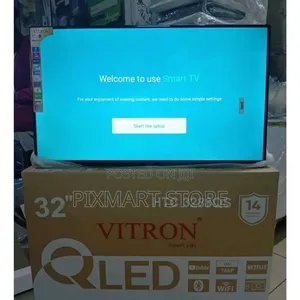 Vitron 32" Android Qled Tv With Wi-Fi, Bluetooth Hdmi
