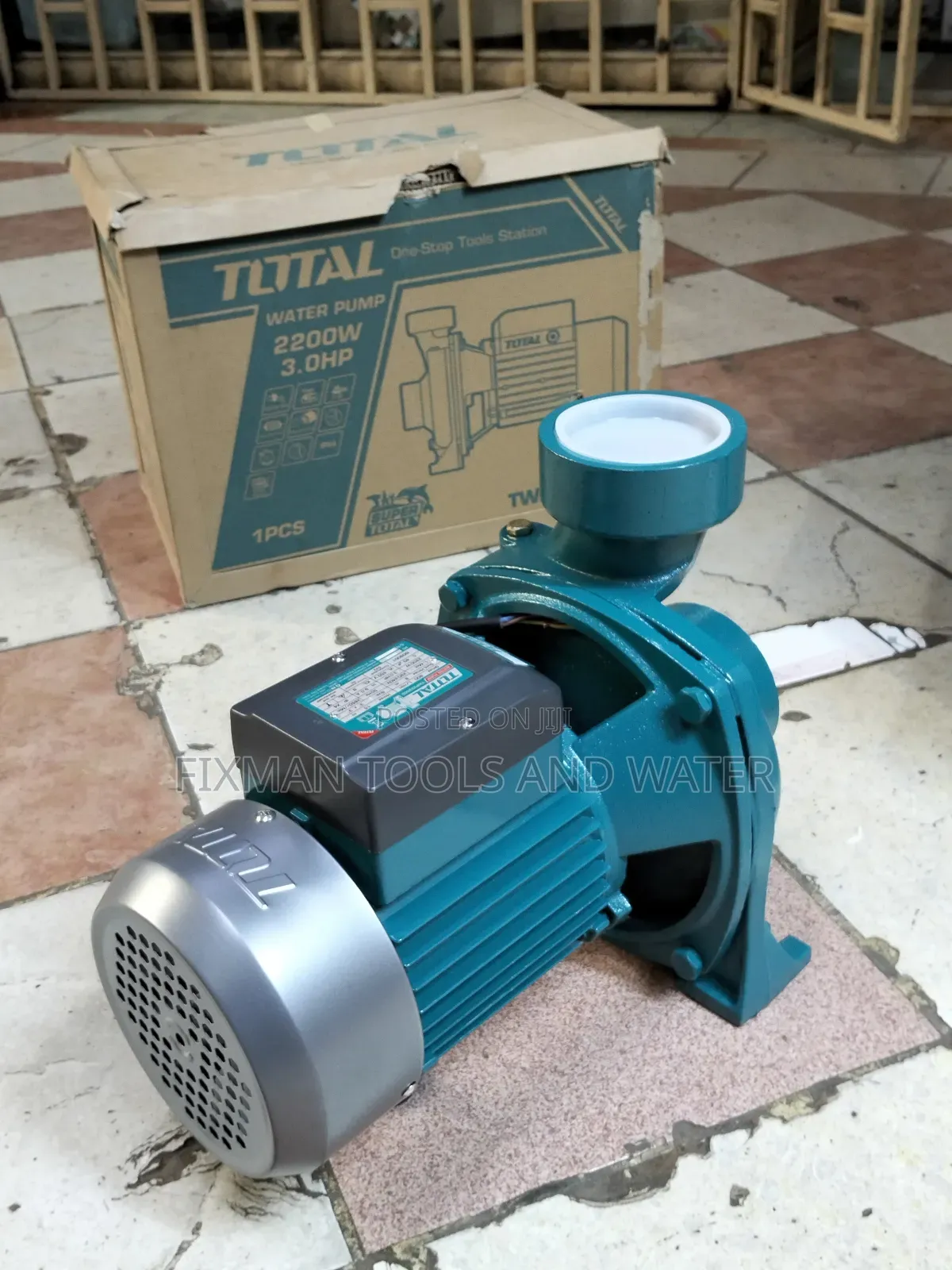 Total Booster Pump 3 Hp High Pressure 240v 15 M Head 800l/Min