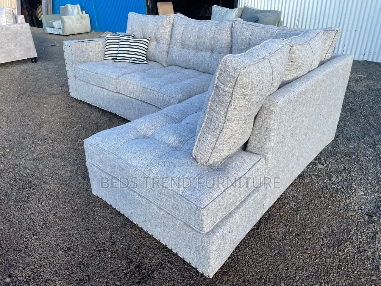 Social Calm 6 Seater L Seat