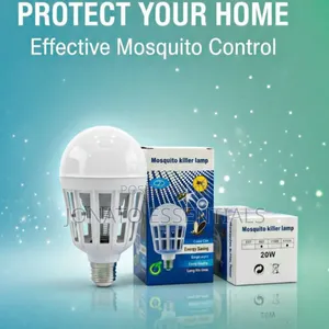 2-in-1 Mosquito Killer Led Bulb E27 - Electric Insect Zapper Kenya