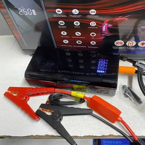 Powerful Flashlight 80000mah Car Jump Starter With Led Light