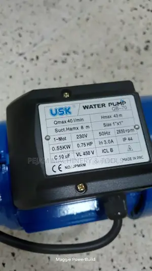 Usk 0.75hp Booster Pump Qb70 43m Head