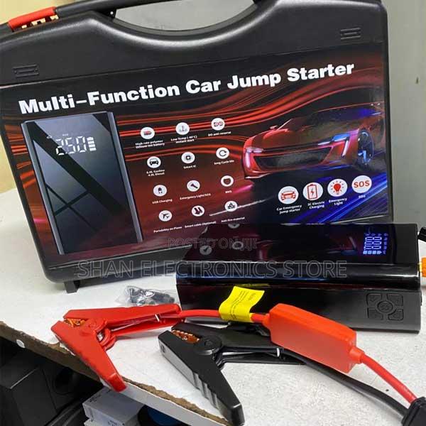 Smart LCD Display Car Booster With Digital Tire Inflator - main view