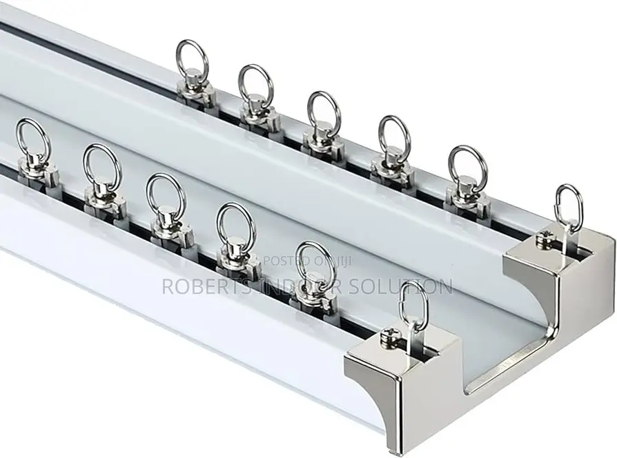Heavy-Duty Double Curtain Rails