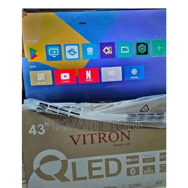 Vitron 43′′ Qled Led Tv – Crisp Display, Smart Connectivity - thumbnail 4