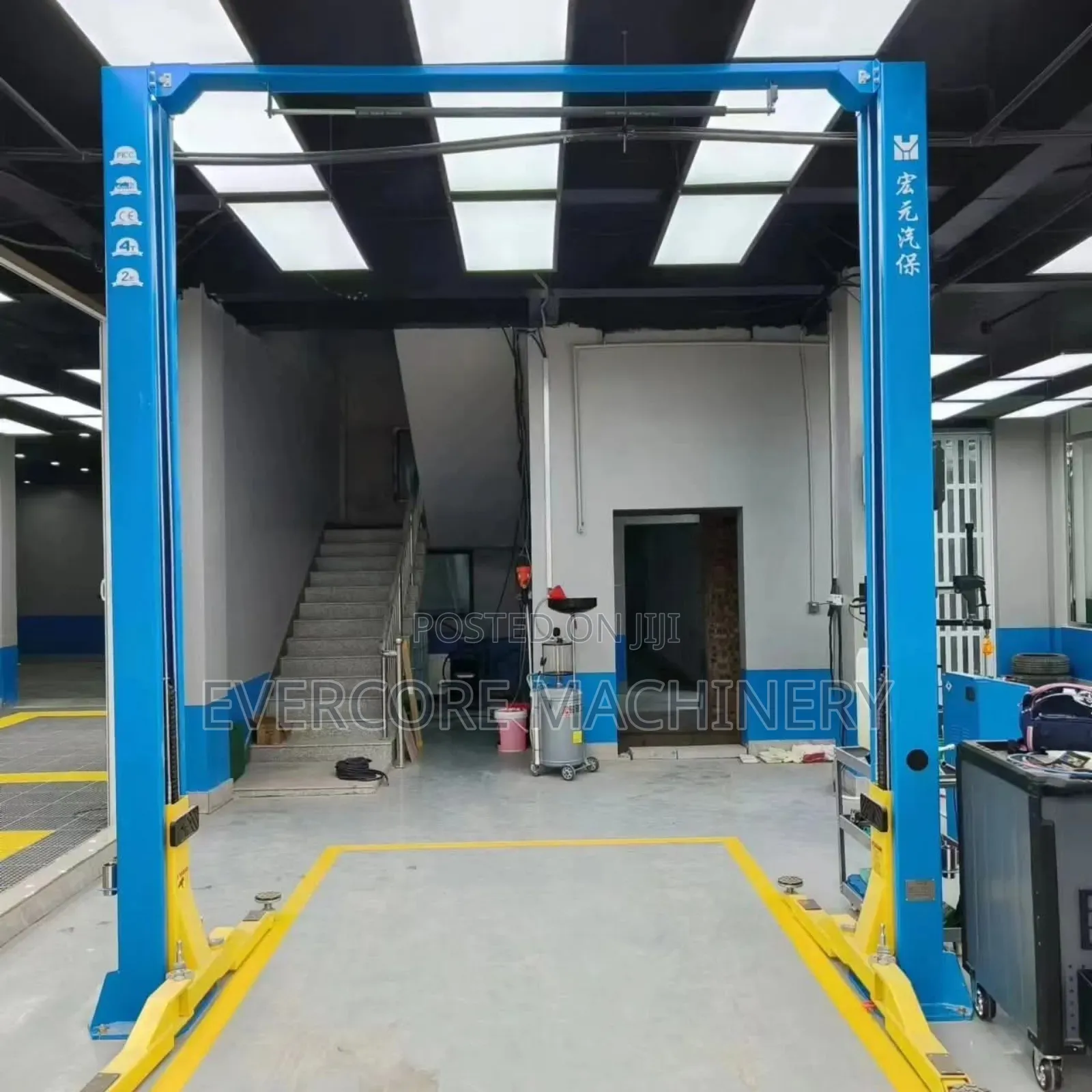 Heavy Duty 4tonne Two Post Carlift Machine Electric Hydraulic.