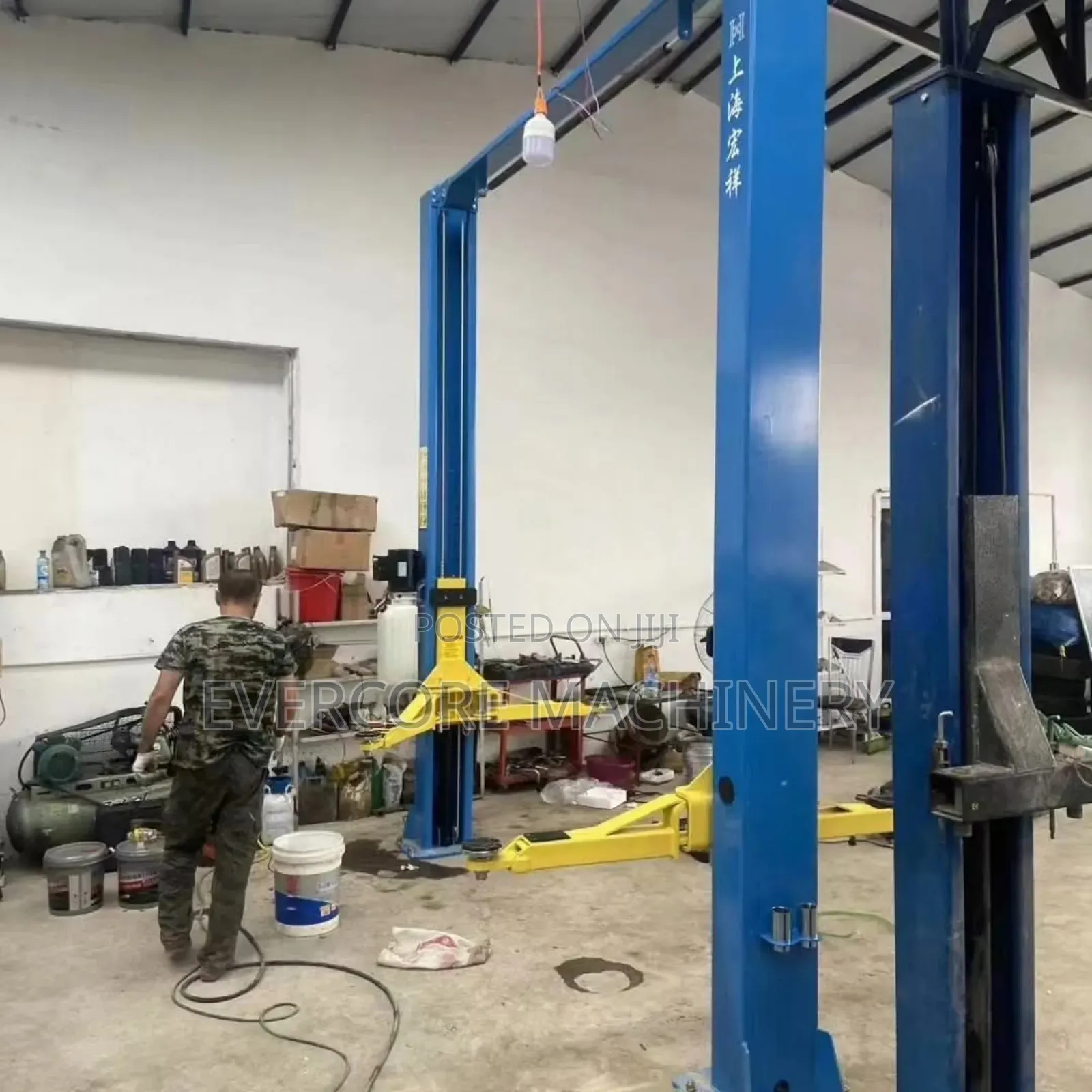 Heavy Duty 4tonne Two Post Carlift Machine Electric Hydraulic.