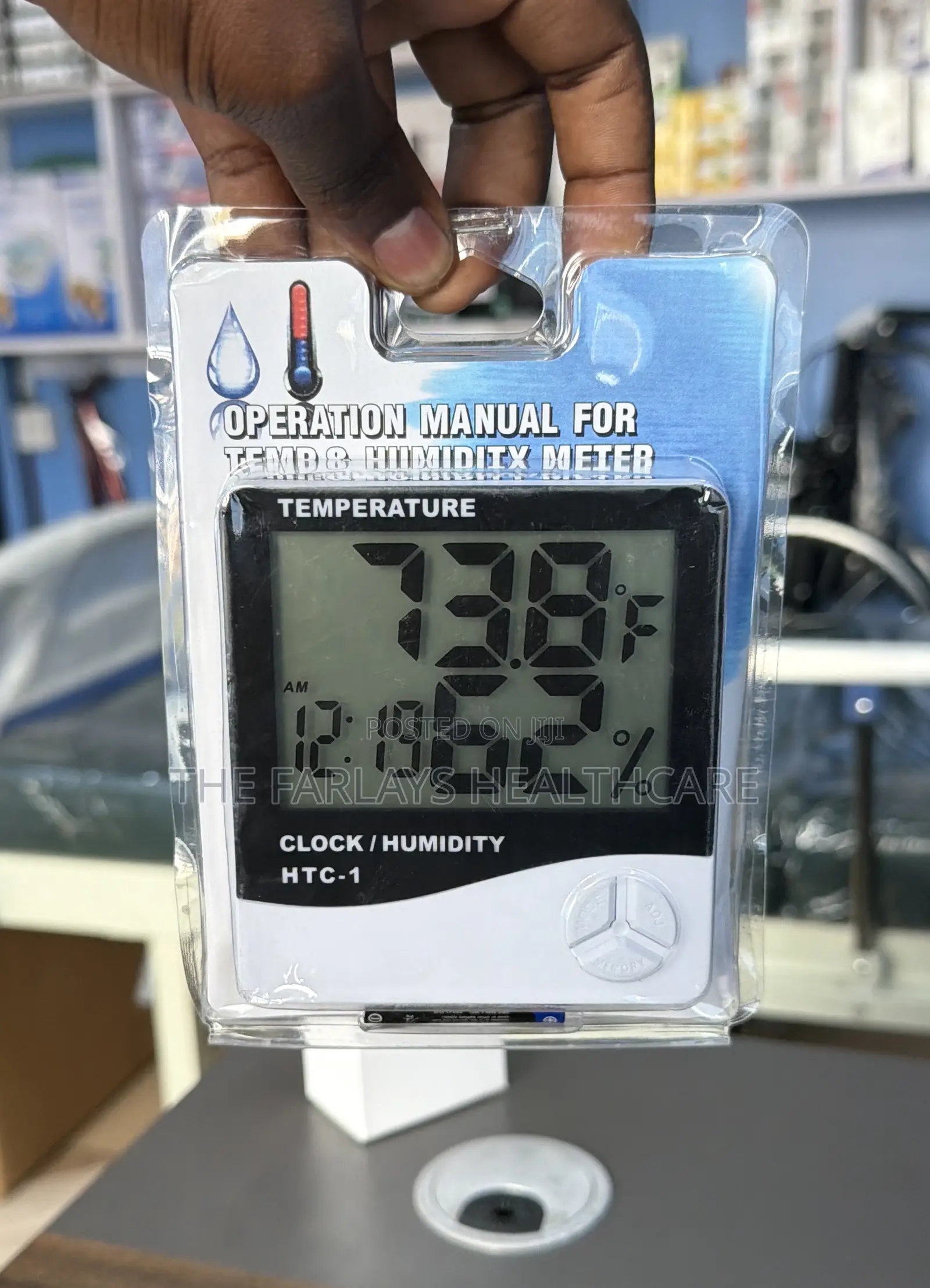 Temperature And Humidity Monitor | Digital Hygrometer